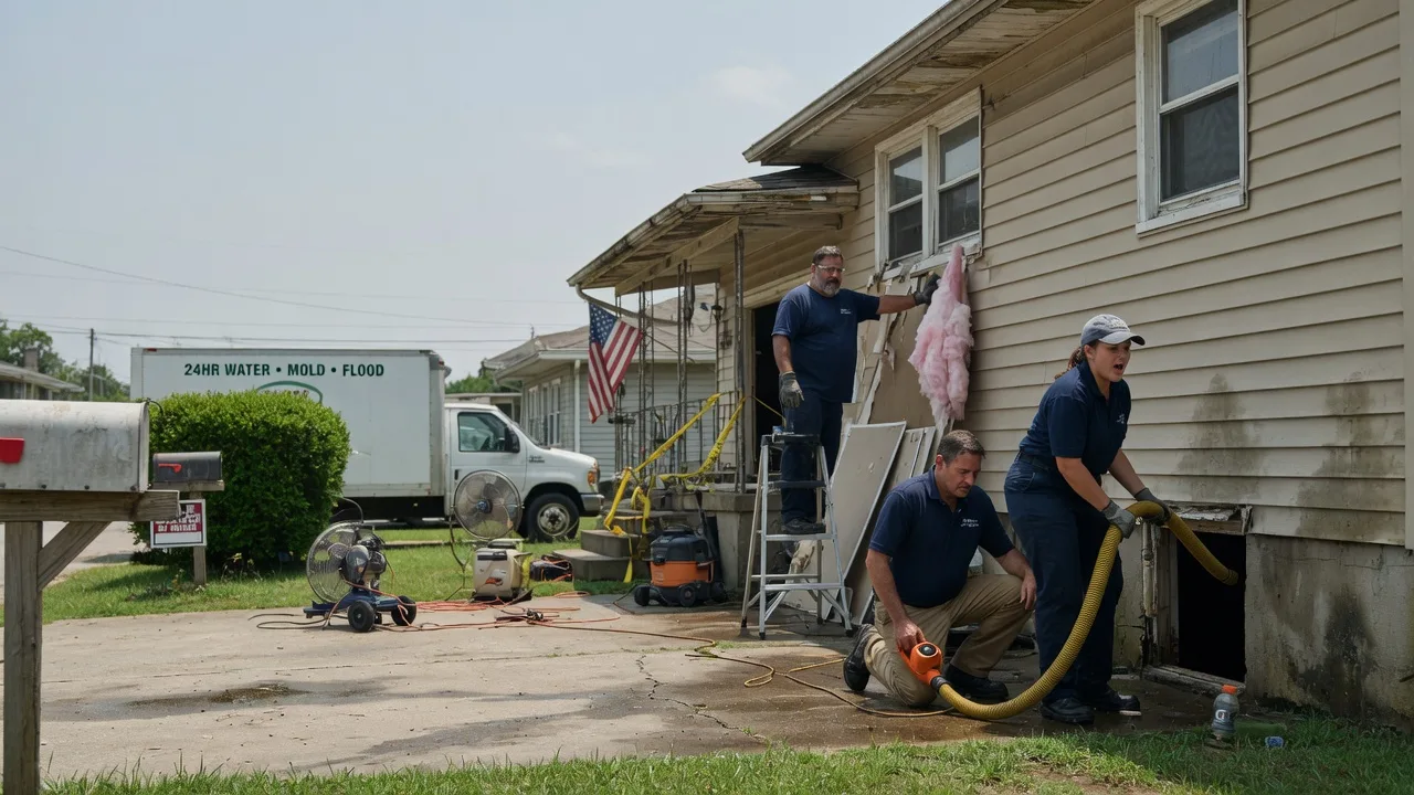 Water Damage Repair in Flomot, TX near me